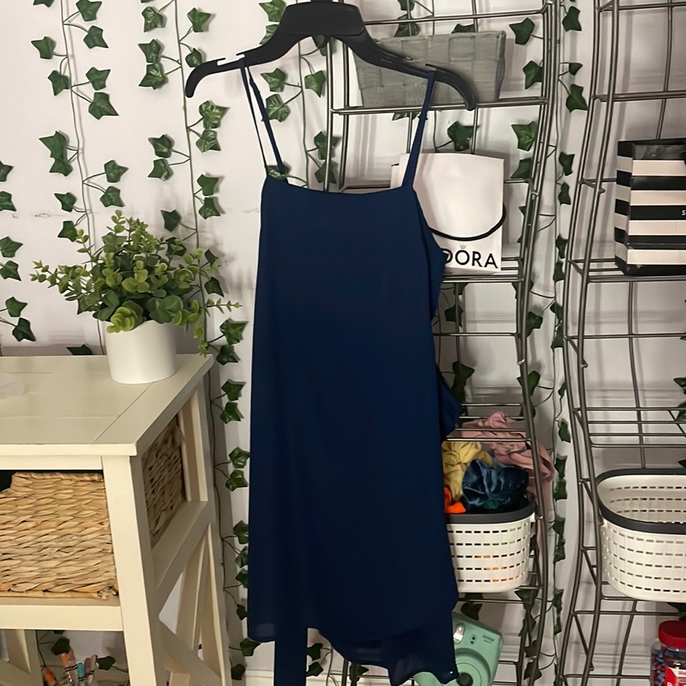 BLUE MINI DRESS ( LUCY IN THE SKY)